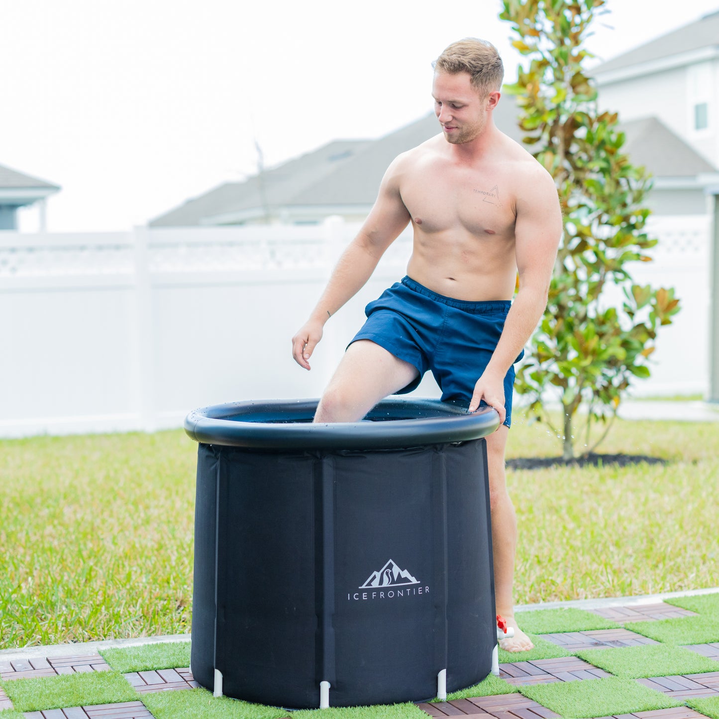 Ice Frontier: Elite Recovery Ice Bath Tub